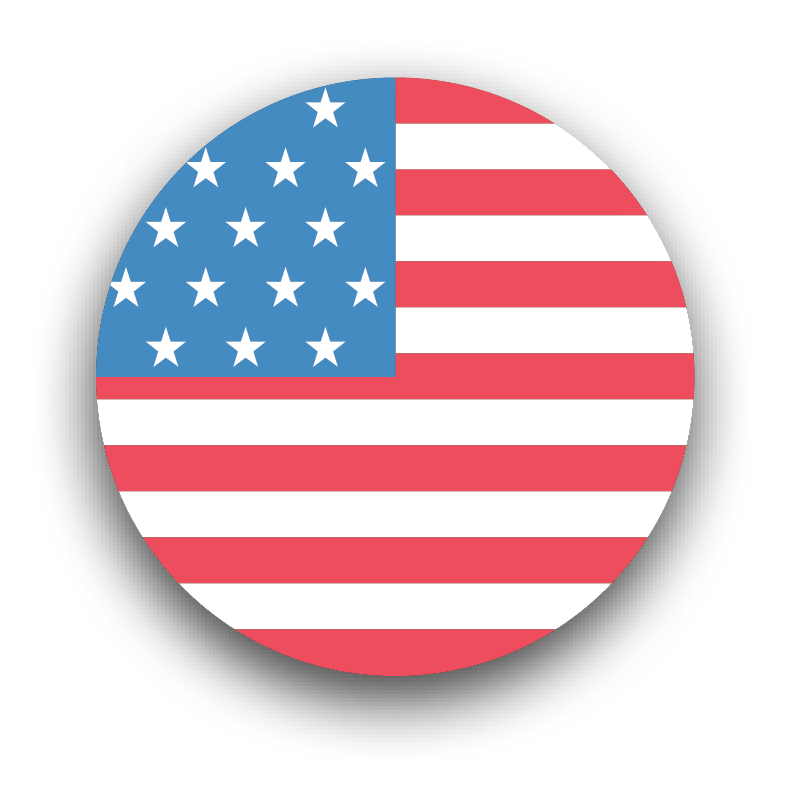 An emoji depicting the flag of the United States of America.